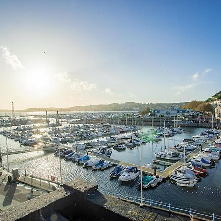 Elegant Fresh Spacious Two Bed Apartment - Juliet Balcony - Sea, Marina, Harbour Views, English Riviera Clock Tower Torquay Bagian luar foto